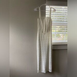 White MIDI dress